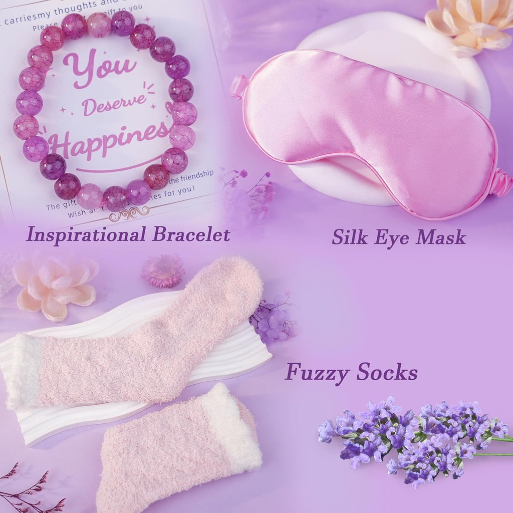 Gifts for Women, 10Pcs Spa Gift Basket Set Thinking of Your Self Care Unique Gift Box for Mom, Wife, Girlfriend, Sister, Friend, Her on Mother'S Day, Valentine'S Day, Birthday, Christmas