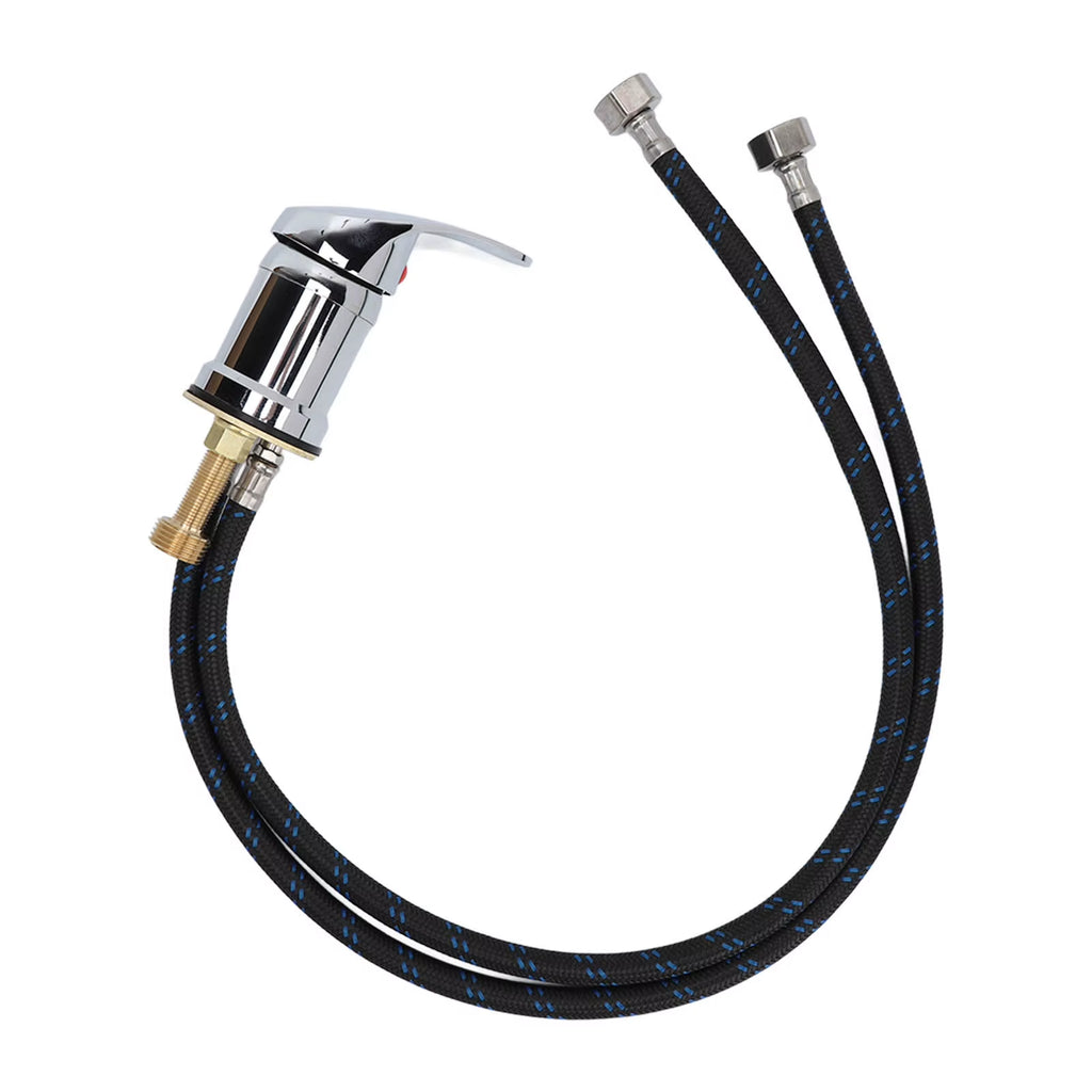 Salon Shampoo Basin Faucet Mixing Valve Professional Shampoo Bowl Faucet Hose for Shampoo Bed Shampoo Basin Faucet