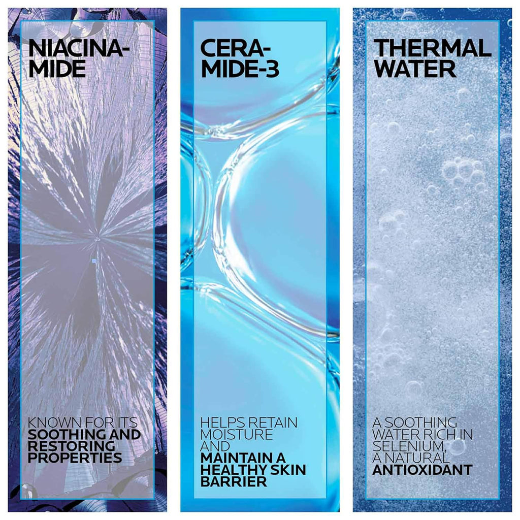 Toleriane Purifying Foaming Facial Cleanser, Oil Free Face Wash for Women & Men with Niacinamide + Ceramides, Pore Cleanser Safe for Sensitive Skin, Won’T Dry Out Skin, Soap Free